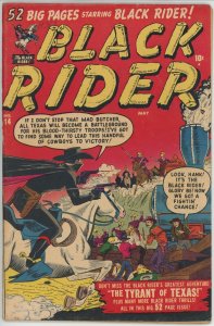 Black Rider #14 (1951) - 4.5 VG+ *Al Hartley Cover* Atlas Marvel Western