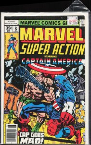 Marvel Super Action #8 (1978) Captain America