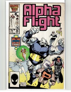 Alpha Flight #36 (1986) Alpha Flight