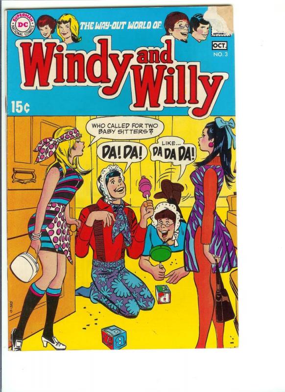 Windy and Willy 3 - Silver Age - (VG) Sept/Oct., 1969 | Comic Books - Silver Age, Cartoon Character / HipComic Windy and Willy 3 - Silver Age - (VG) Sept/Oct., 1969 | Comic Books - Silver Age, Cartoon Character / HipComic