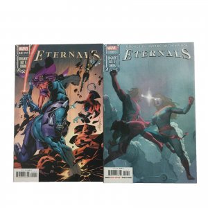 Eternals #10 Regular & Foreshadow Variant Cover Lot Judgement Day Uranos Ribic
