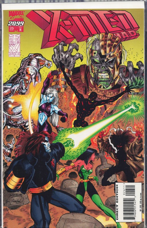 X-Men 2099 #26 Direct Edition (1995) X-Men 2099