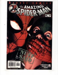 The Amazing Spider-Man #39 (VF+) 2002 Signed on Cover By Artist