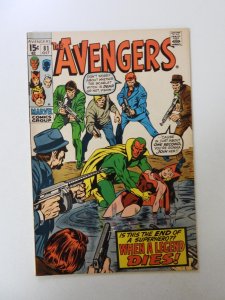 The Avengers #81 (1970) VF- condition