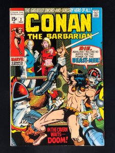 Conan the Barbarian #2 (1970) VF+ 2nd App of Conan the Barbarian in Comics