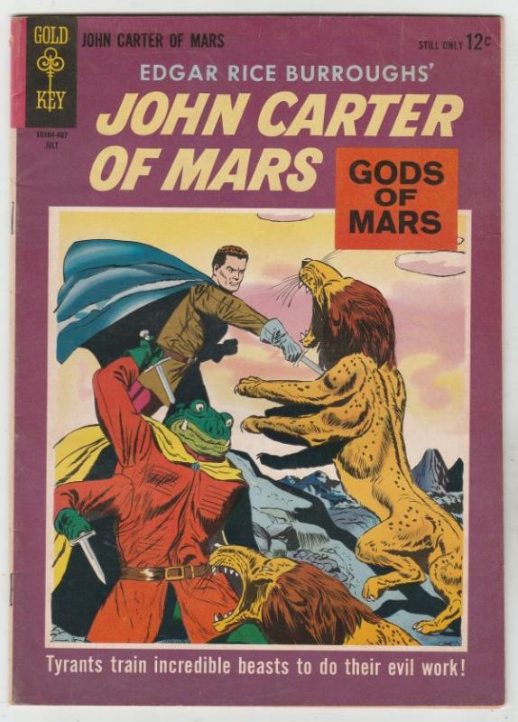 John Carter of Mars #2 (Jul-64) VG/FN+ Mid-Grade John Carter, Dejah Thoris, T...