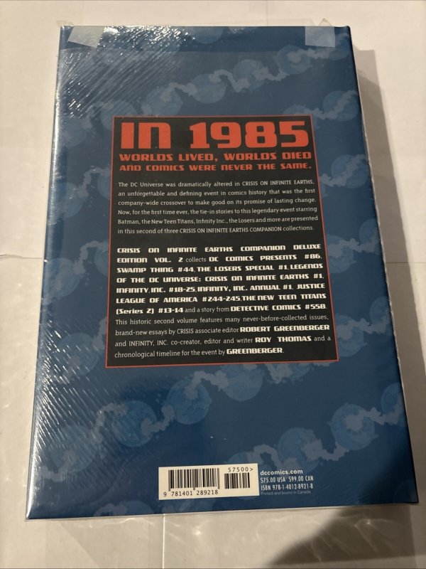 Crisis on Infinite Earths Companion Deluxe Edition Vol 2  (Sealed)