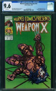 Marvel Comics Presents #75 (1991) CGC 9.6 NM+