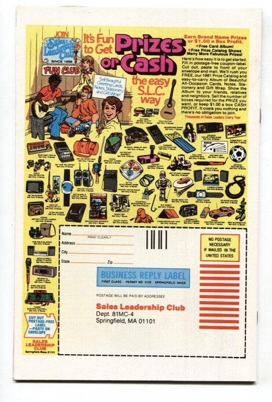 Man-Thing Vol. 2 #11  1981 - Marvel  -NM- - Comic Book