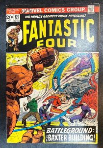 (1973) FANTASTIC FOUR #130 STERANKO Cover!