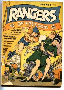 Rangers  #5 - 1942 - Fiction House - G+ - comic book