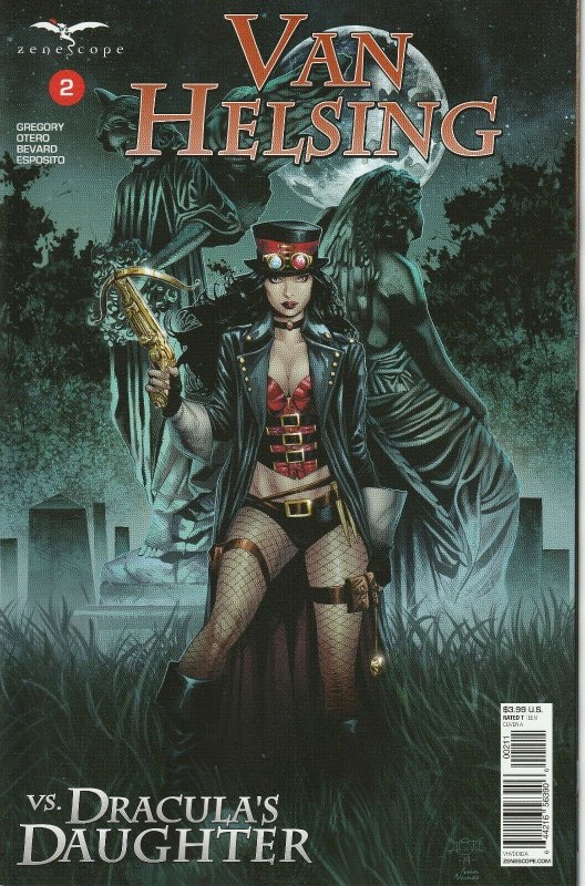 Van Helsing vs Dracula's Daughter #2 Cover A Zenescope Comic GFT NM Maria