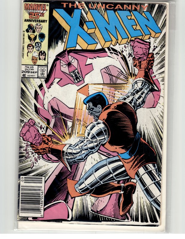 The Uncanny X-Men #209 (1986) X-Men