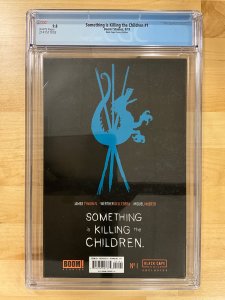 Something is Killing the Children #1 Black Cape Comics Cover (2019) CGC 9.8