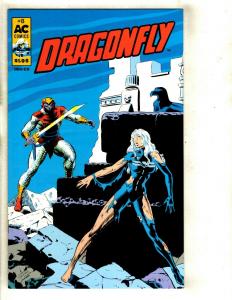 10 Comics Dragonflight Dragonfly # 1 2 3 4(2) 5 6 7 8 Superhero Fantasy JF16