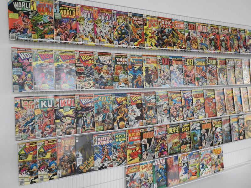 Huge Lot 88 Comics W/ Howard the Duck, Shadow, Human Fly, +More! Avg VG/FN !