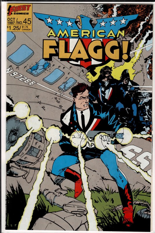 American Flagg! #45 (1987) American Flagg