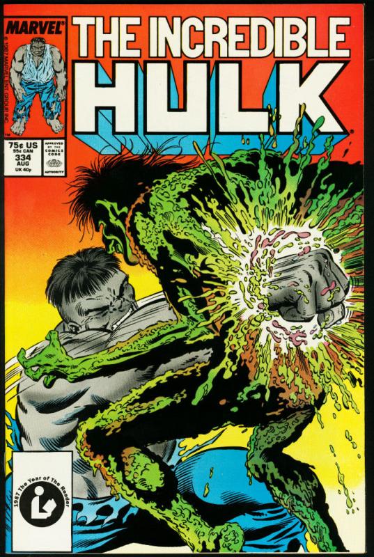 INCREDIBLE HULK #334-MCFARLANE VF/NM