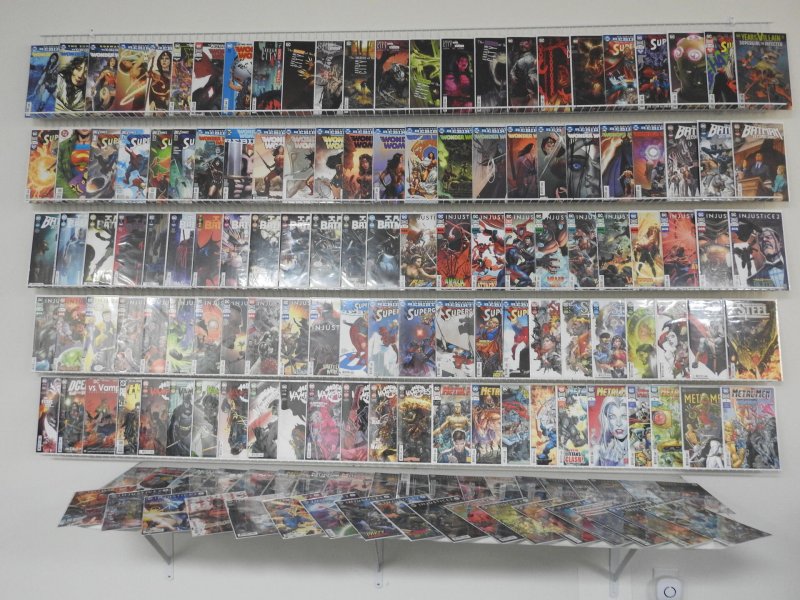 Huge Lot of 150+ Comics W/ Batman, Wonder Woman, Supergirl, +More Avg VF/NM Cond