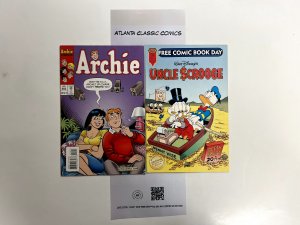 2 Indie Comic Books Uncle Scrooge # 1 +Archie # 555 33 JS24