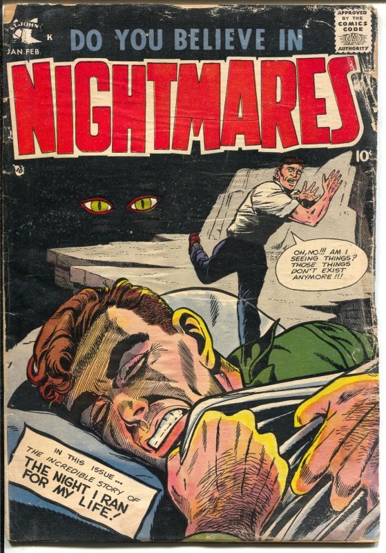 Do You Believe In Nightmares #2 1958-St John-Dick Ayers horror stories-FR