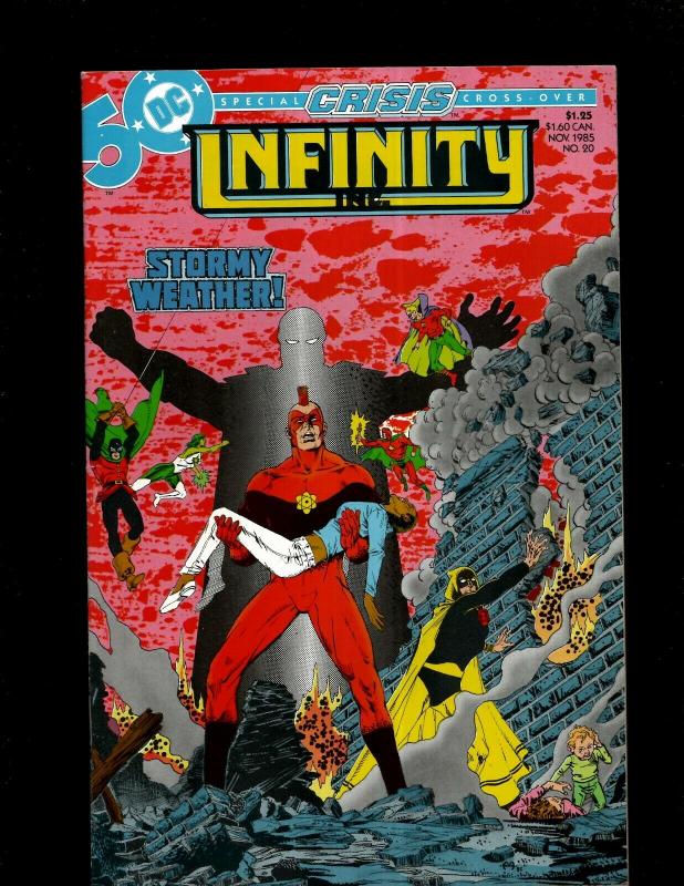 Lot of 12 Infinity Inc. DC Comic Books #1 2 7 13 14 15 16 17 18 19 20 21  JF25