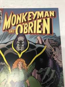 Monkeyman And O’brien (1996) # 1 (VF/NM) Variant Dark Horse • Signed Art Adams
