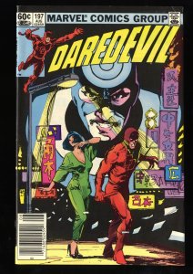 Daredevil #197 VF+ 8.5 Newsstand Variant 1st Lady Deathstrike!