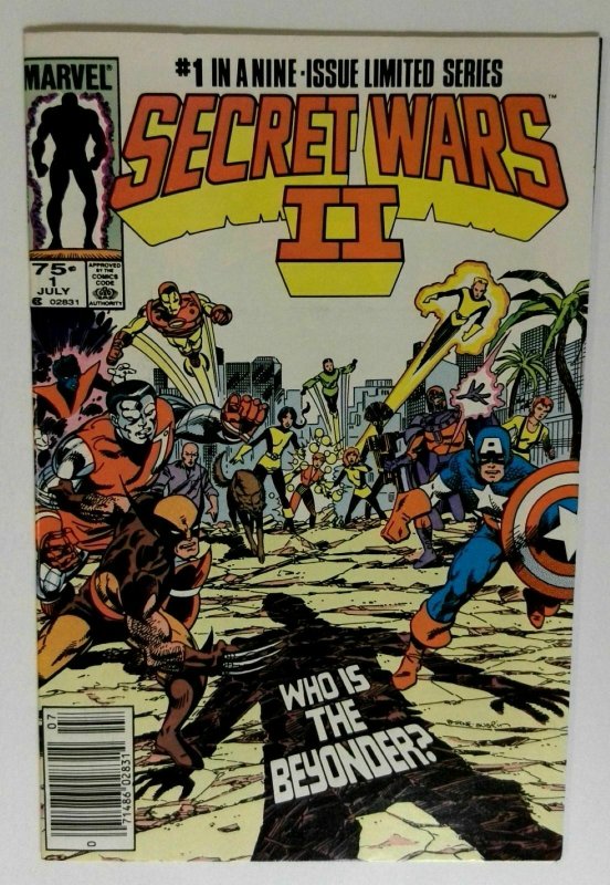 Secret Wars II #1 Marvel 1985 NM- VAMPIRE Horror and Sci-Fi Comic Book