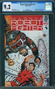 Magnus Robot Fighter #5 (1991) CGC 9.2 NM-