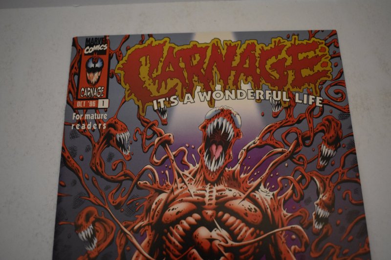 Carnage: It's a Wonderful Life #1 (1996) NM 9.4 Comic Book