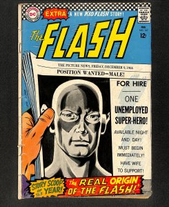 Flash #167 Real Origin of the Flash!