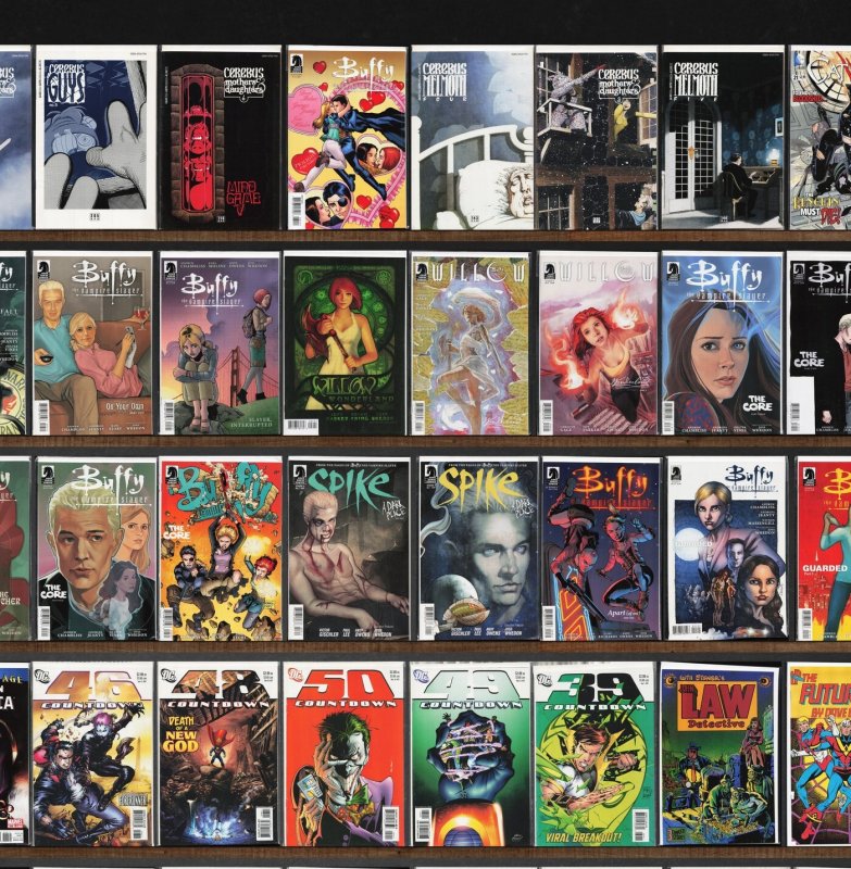 Huge Lot 150+ Comics with Captain America, Catwoman, Countdown & More!