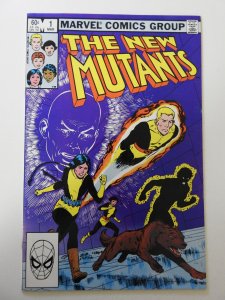 The New Mutants #1 (1983) VG+ Condition moisture stain bc