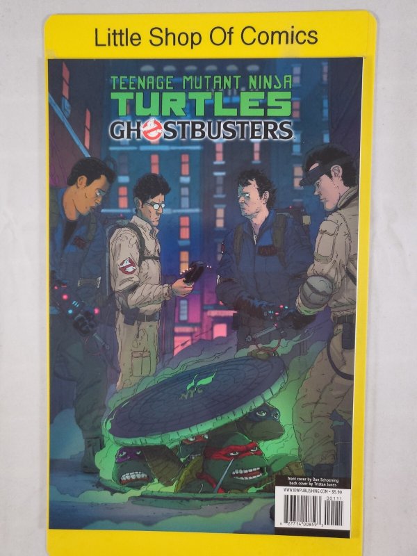 Teenage Mutant Ninja Turtles Ghostbusters #1 Directors Cut 2014 IDW Publishing