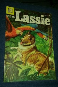 M-G-M's Lassie #32 (Jan-Feb 1957, Dell) golden age tv show classic comics