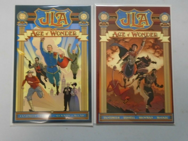 JLA Age of Wonder set #1+2 Elseworlds 8.0 VF (2003)