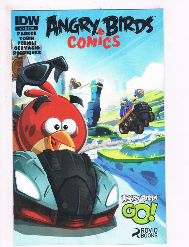 Angry Birds # 1 NM 1st Print Variant Cover IDW Comic Book Rovio Game Issue S65