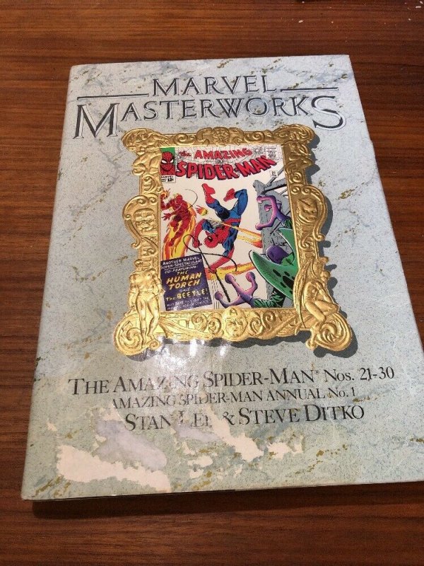 Marvel Masterworks 10 Amazing Spider-man 21-30 Some Marks On Dust Jacket