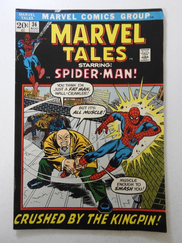 Marvel Tales #36 (1972) Sharp Fine+ Condition!