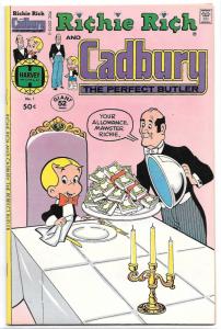 Richie Rich & Cadbury #1 (Oct 1977, Harvey) - Very Fine/Near Mint