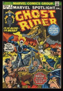 Marvel Spotlight #9 FN/VF 7.0 Ghost Rider! Bride of the Serpent God!
