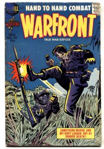 WARFRONT #35 - Harvey Golden-Age war comic book