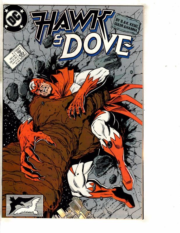 Lot Of 10 Hawk & Dove DC Comic Books # 1 2 3 4 5 6 7 8 9 10 PP14