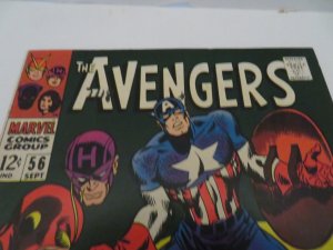 The Avengers #56 (1968)Comic Book FN 6.0