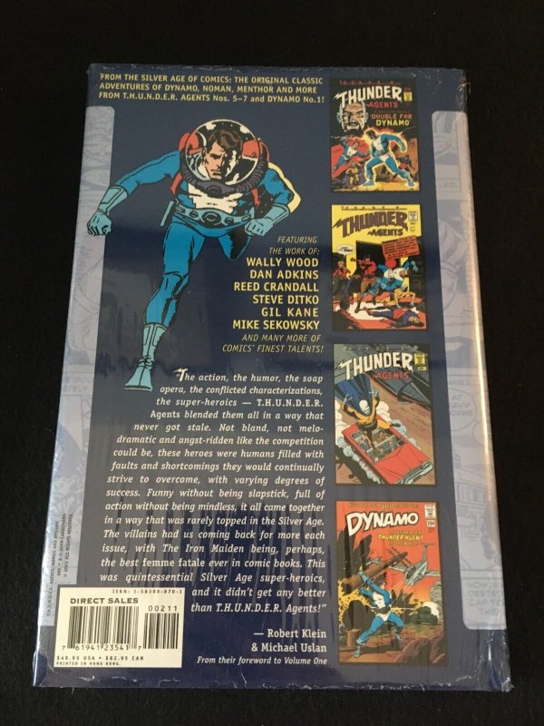 T.H.U.N.D.E.R. AGENTS ARCHIVES Vol. 2 Sealed Hardcover