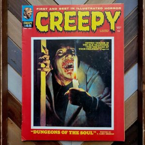 CREEPY #45 VG/FN (Warren 1972) 1st Series BEA Profile+Story ENRICH TORRES Cover