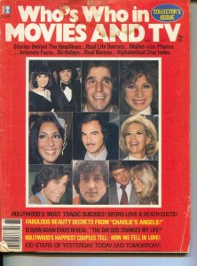 Who's Who In Movies And TV-Burt Reynolds-Henry Winkler-Freddie Prince-Charles...