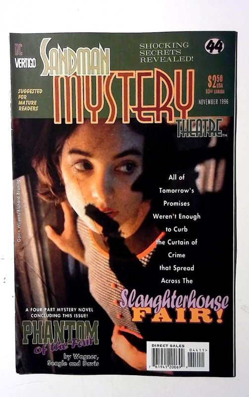 Sandman Mystery Theatre #44 (1996) DC Comics 1st Print Comic Book
