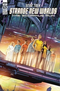 Star Trek Strange New Worlds the Scorpius run #5 Comic Book 2024 - IDW